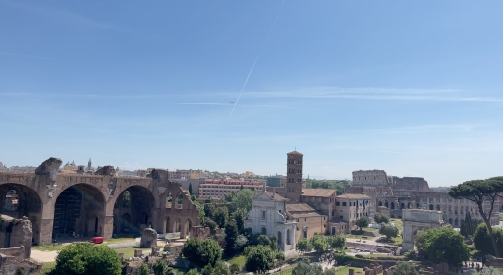 basilica maxentius and colosseum