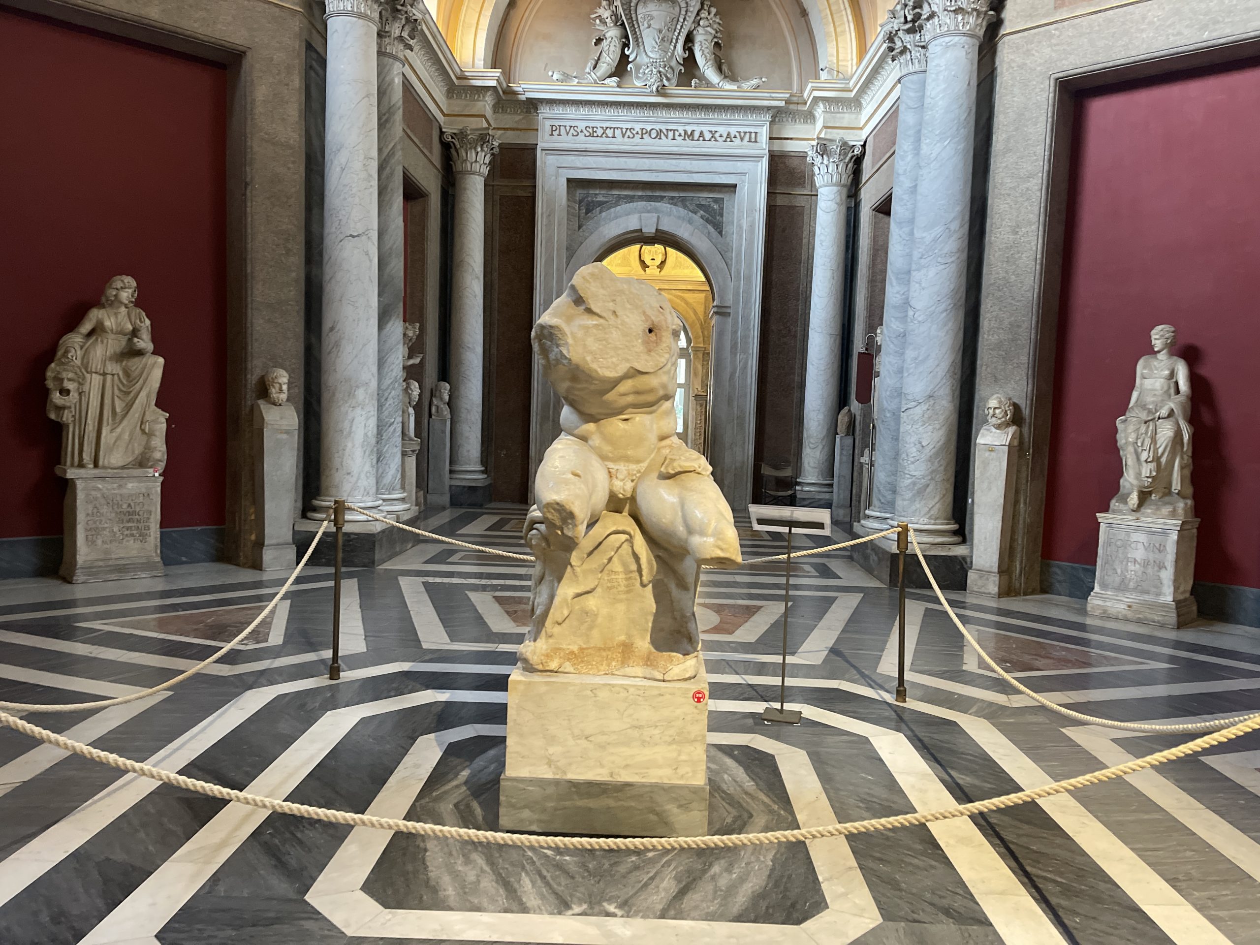 belvedere torso vatican museums