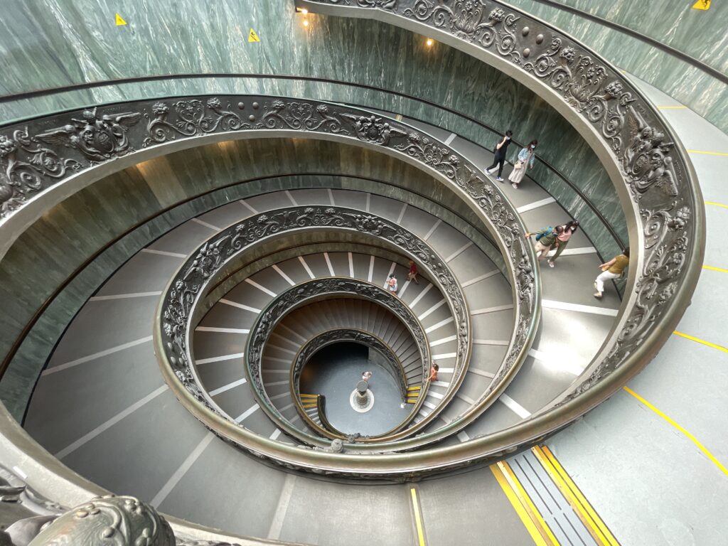 bramante staircase, vatican museums