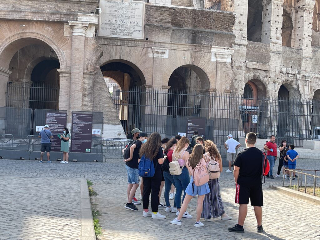 colosseum small group youths
