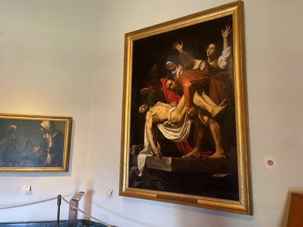 deposition by caravaggio, pinacoteca, vatican museums