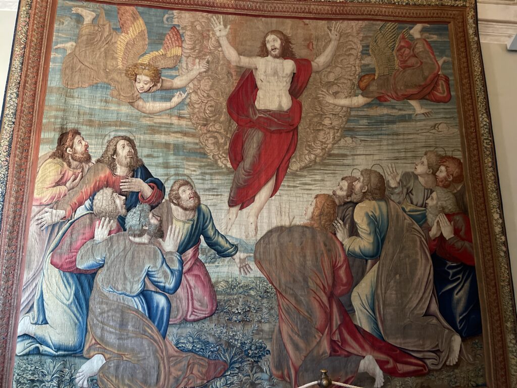 jesus appears to his disciples, gallery of tapestries, vatican museums