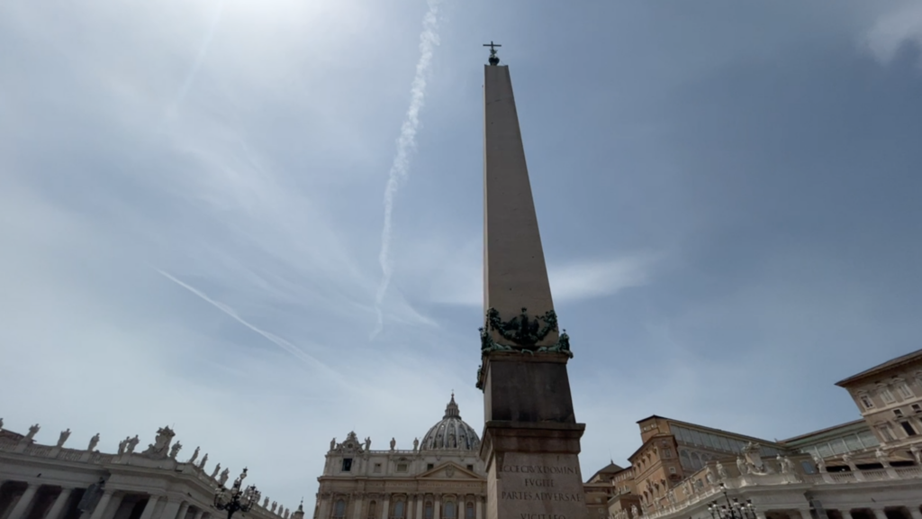 obelisk and basilica