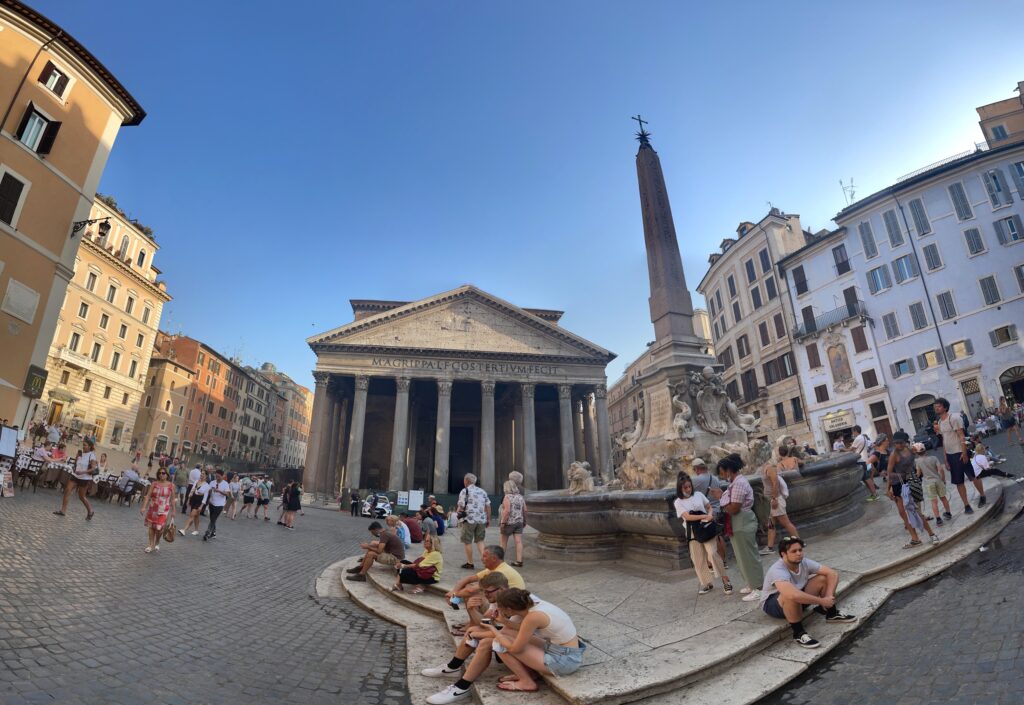 piazza rotonda and pantheon