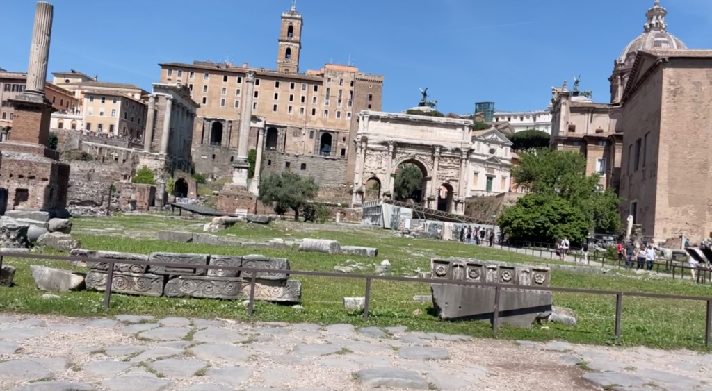 roman forum piazza