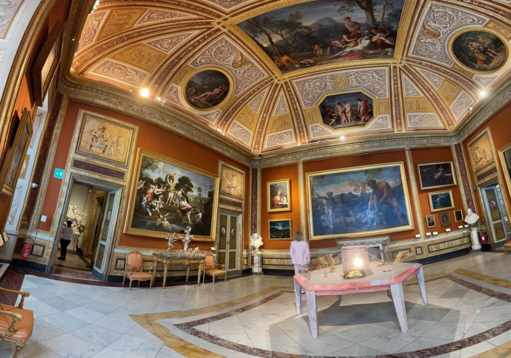 room in the gallery borghese