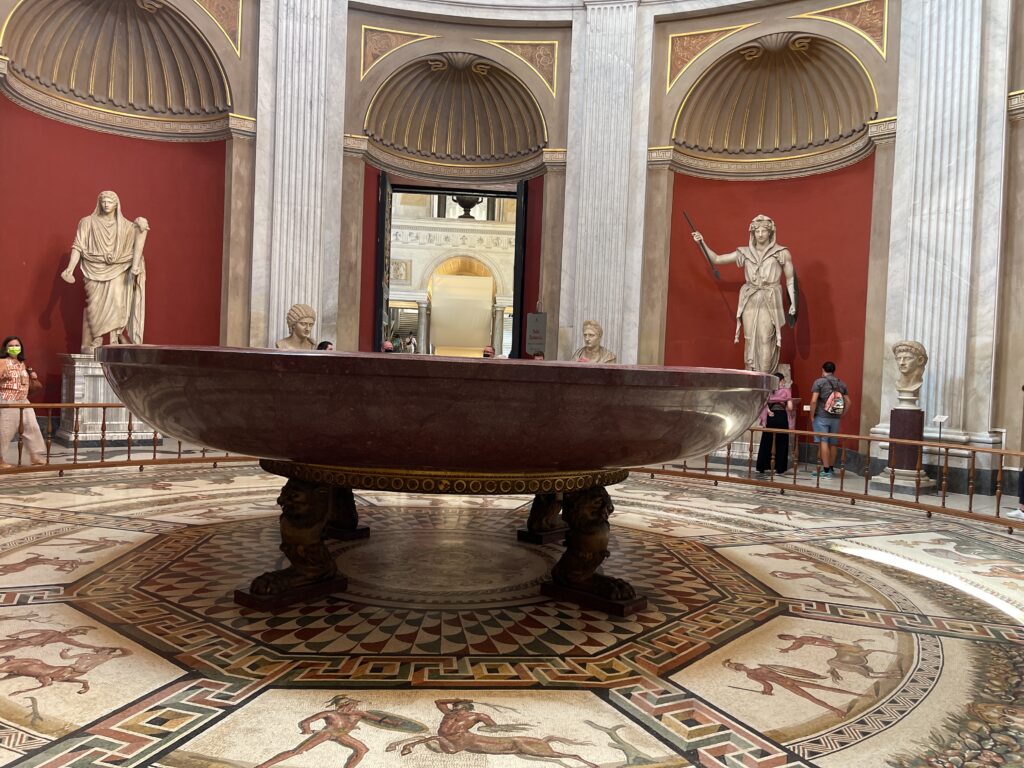 rotonda gallery, vatican museums