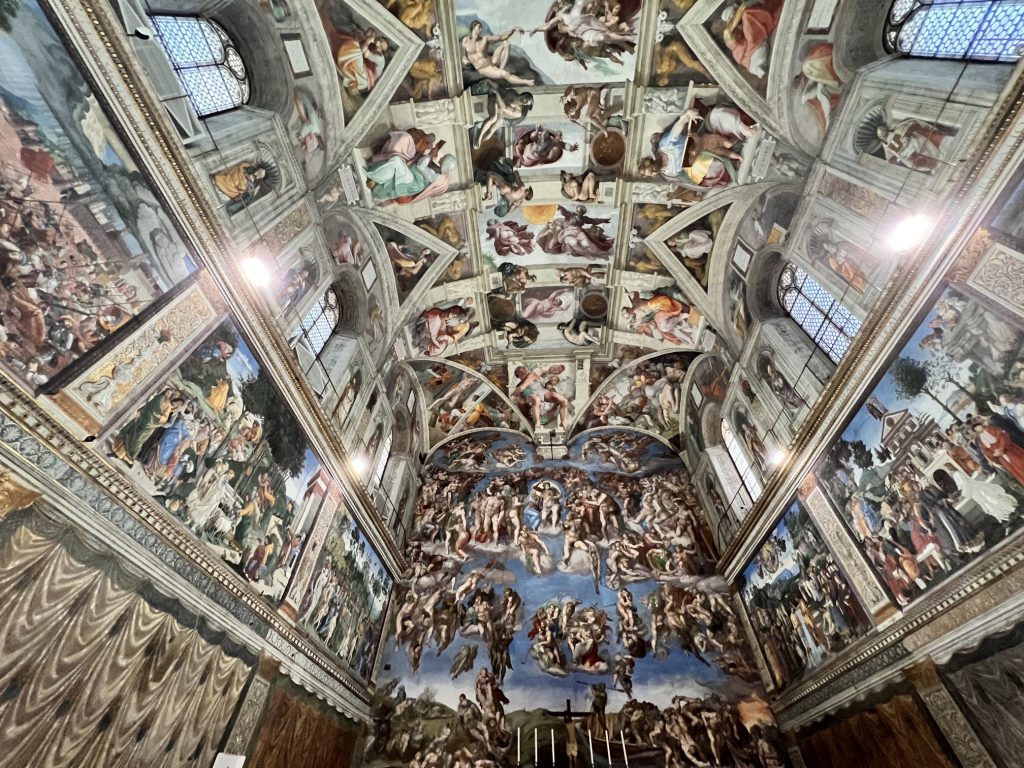 sistine chapel evening
