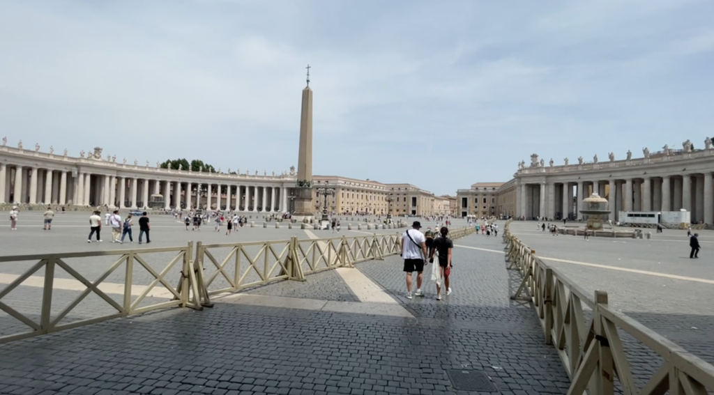 st peter's square and obelisk