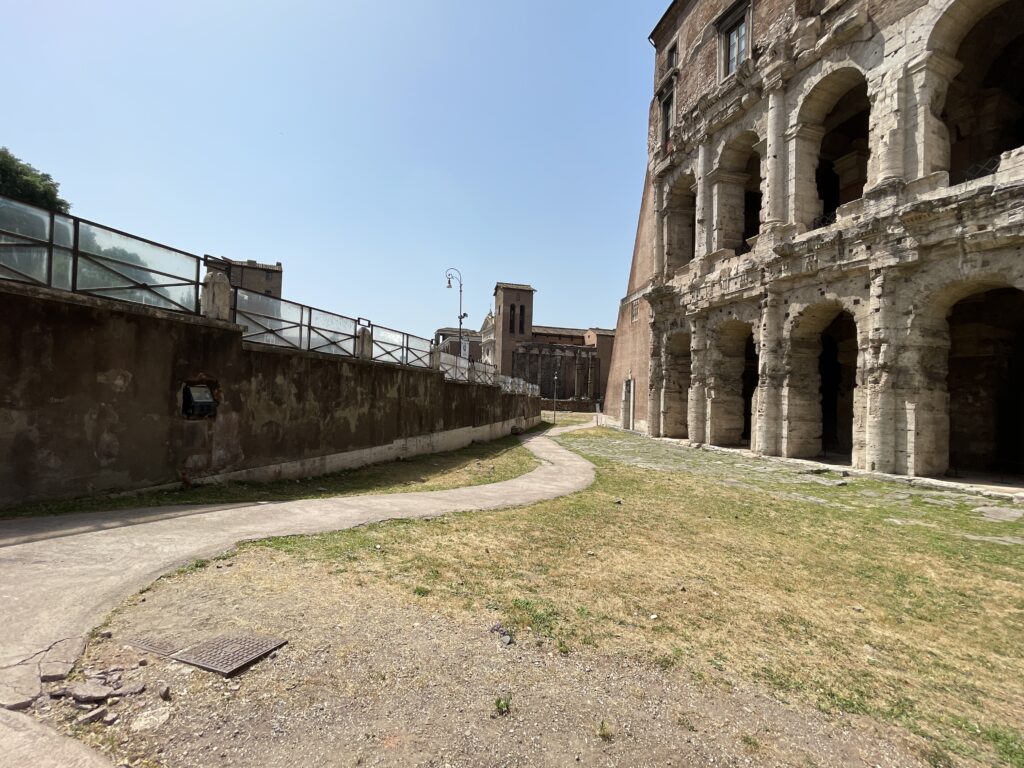 theatre of marcellus footpath