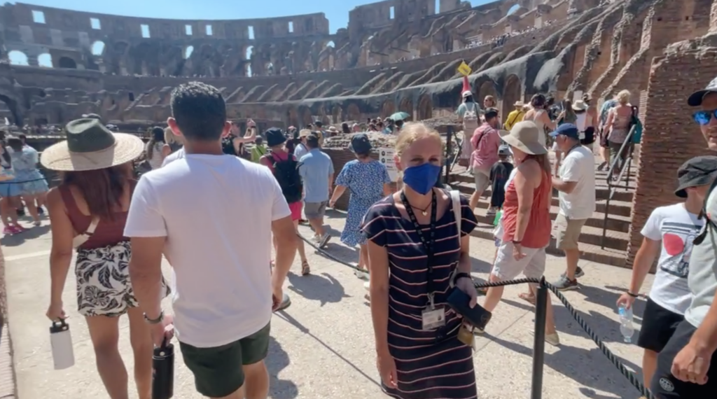 vip access from the colosseum underground to the arena